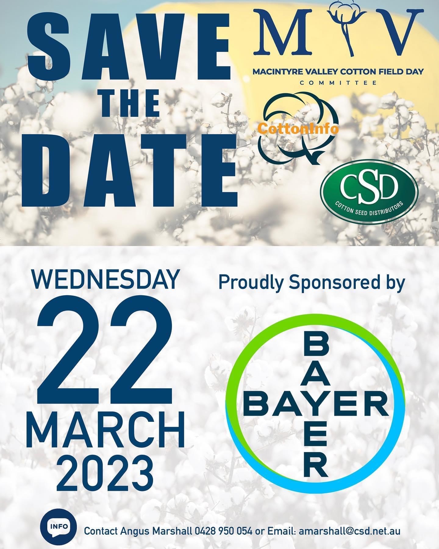 MacIntyre Valley Cotton Field Day CottonInfo